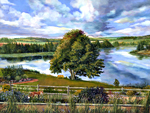 French River (oil) - Maurice Bernard
